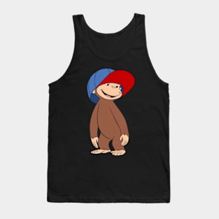 Curious George tang 4 Tank Top